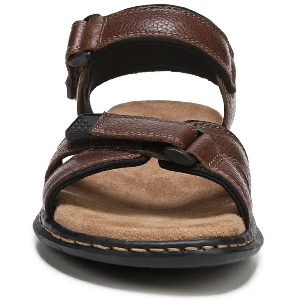 New Men's Gus Fisherman Sandal size 8 Velcro dr scholls memory foam cool fit.